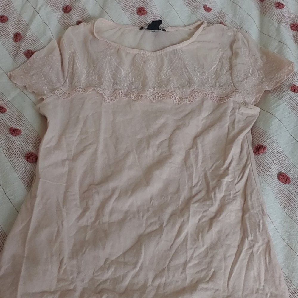 Short sleeve blouse